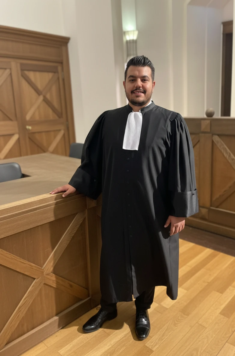 Maître Timur TAN au prétoire